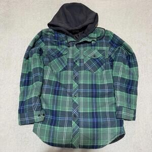 Dakota Sherpa Lined Plaid Jacket S Men’s